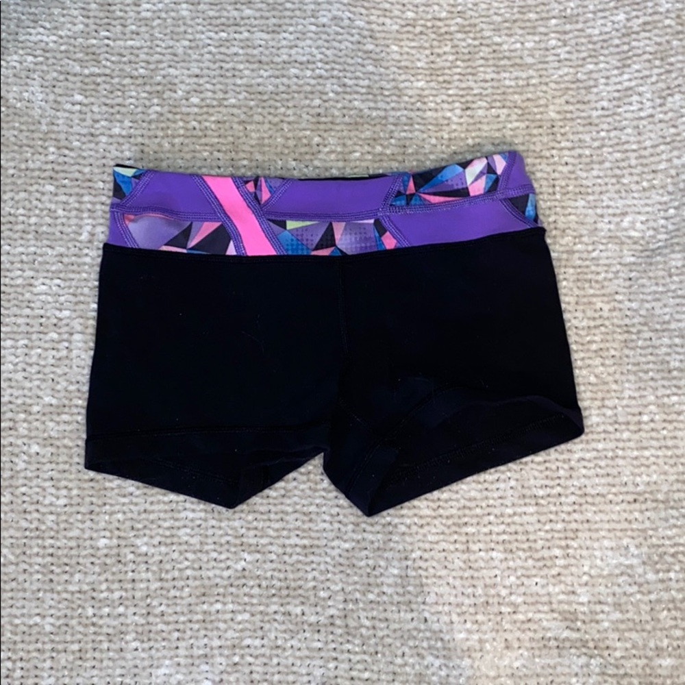 reversible size 10 ivivva booty shorts